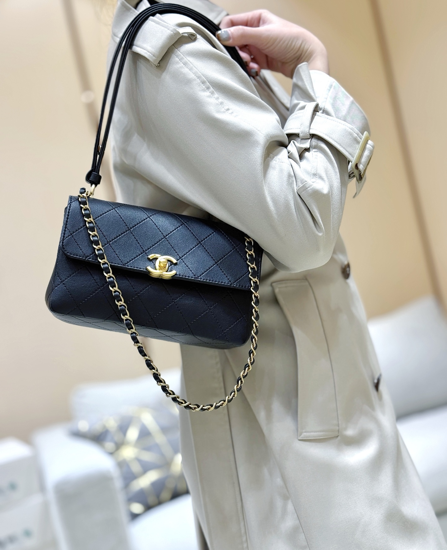 샤 ƆC 넬 26C AS5906 14*22.5*8cm