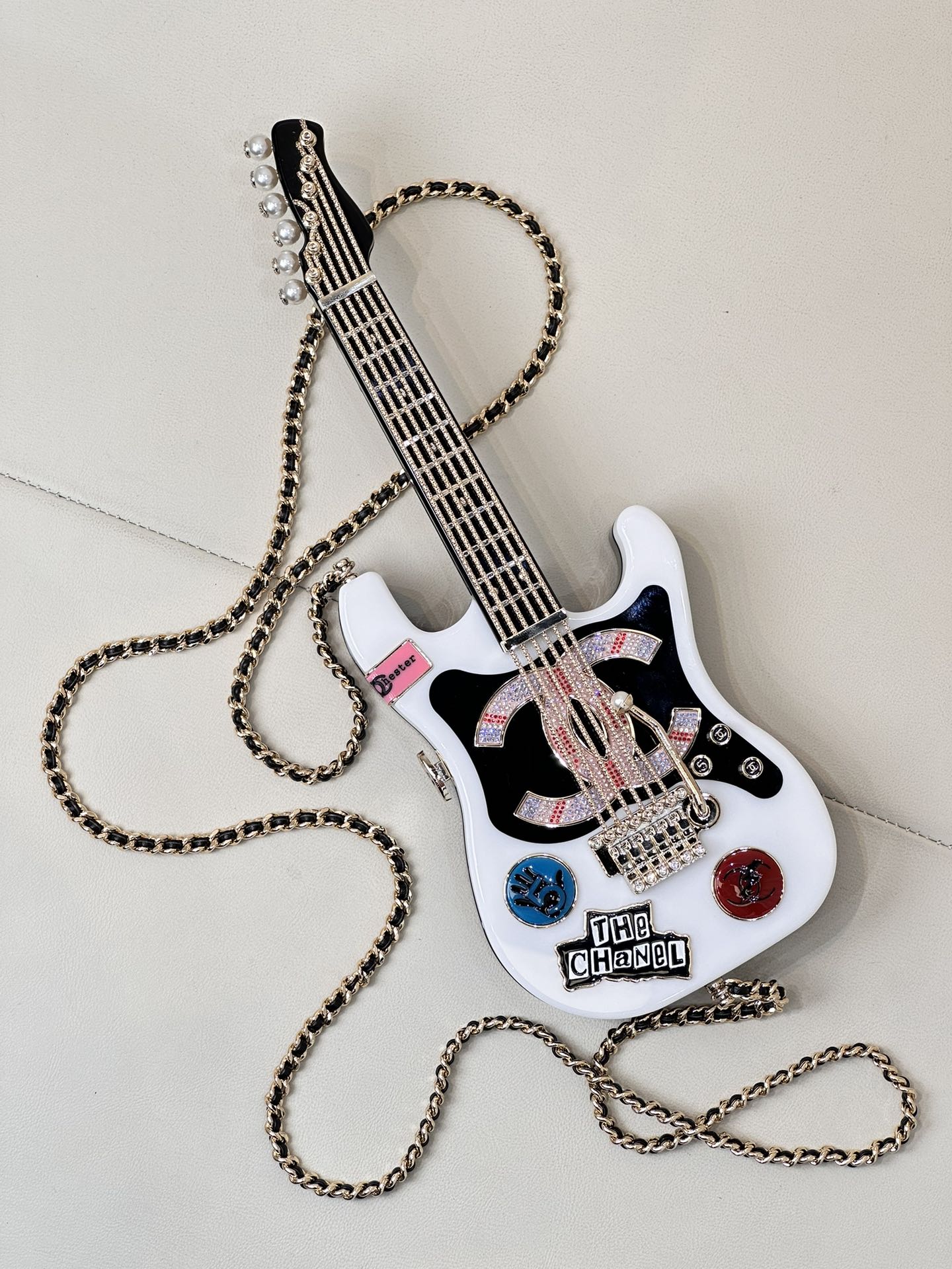 샤 ƆC 넬  Guitar Clutch Bag 10/28/3.5cm