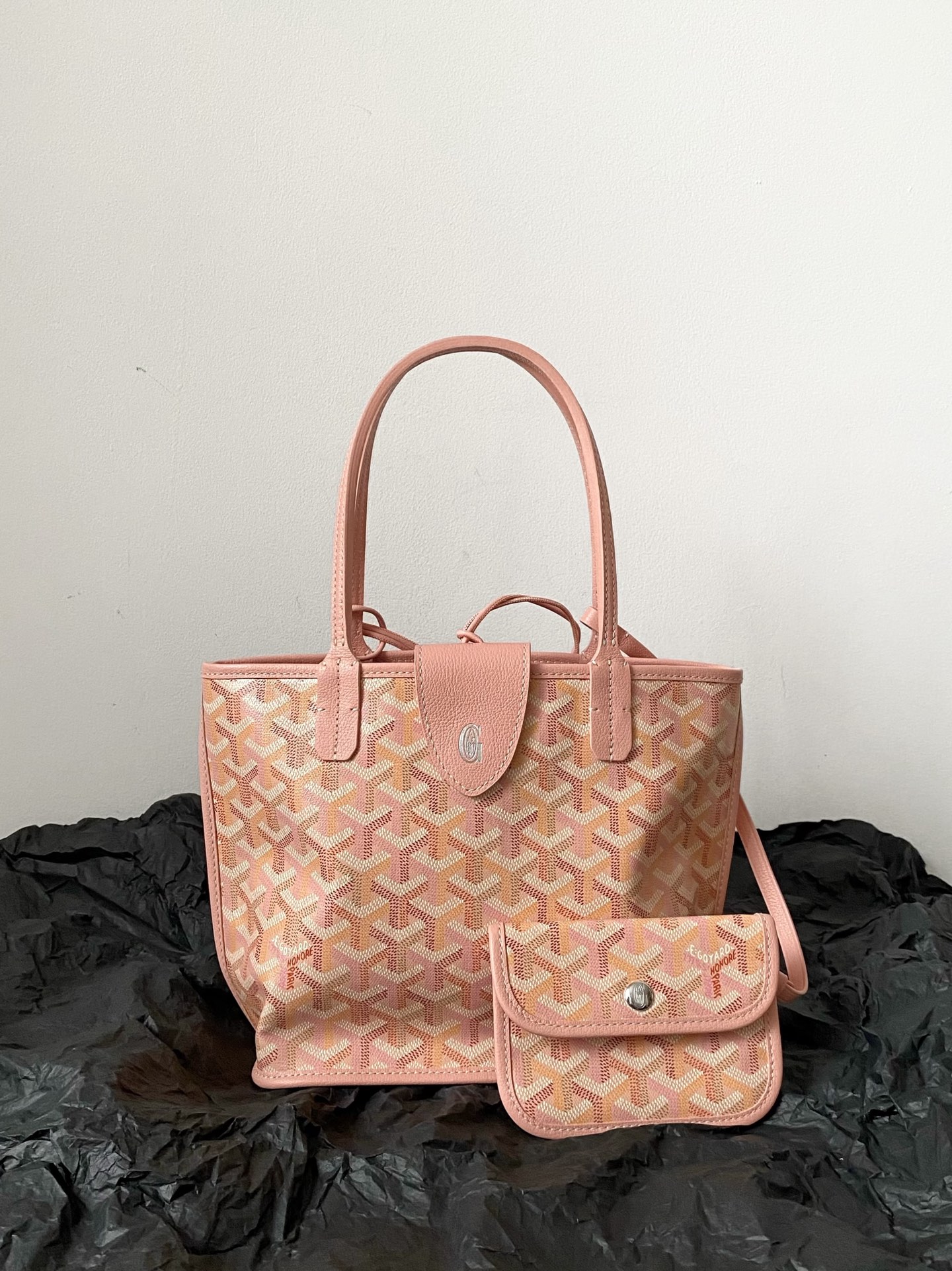 고야드 26 리버서블 미니 토트백 20×20×10cm