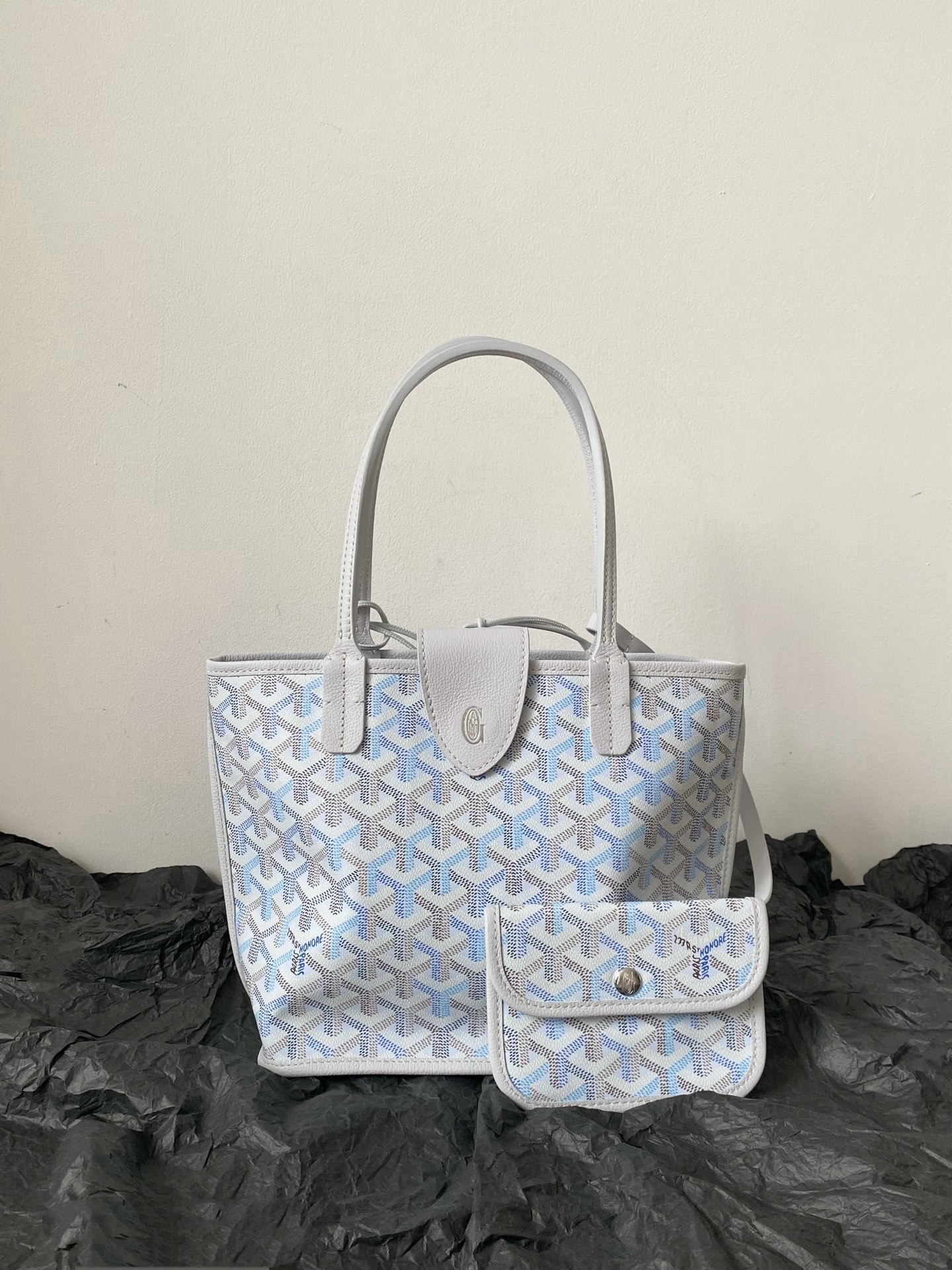 고야드 26 리버서블 미니 토트백 20×20×10cm