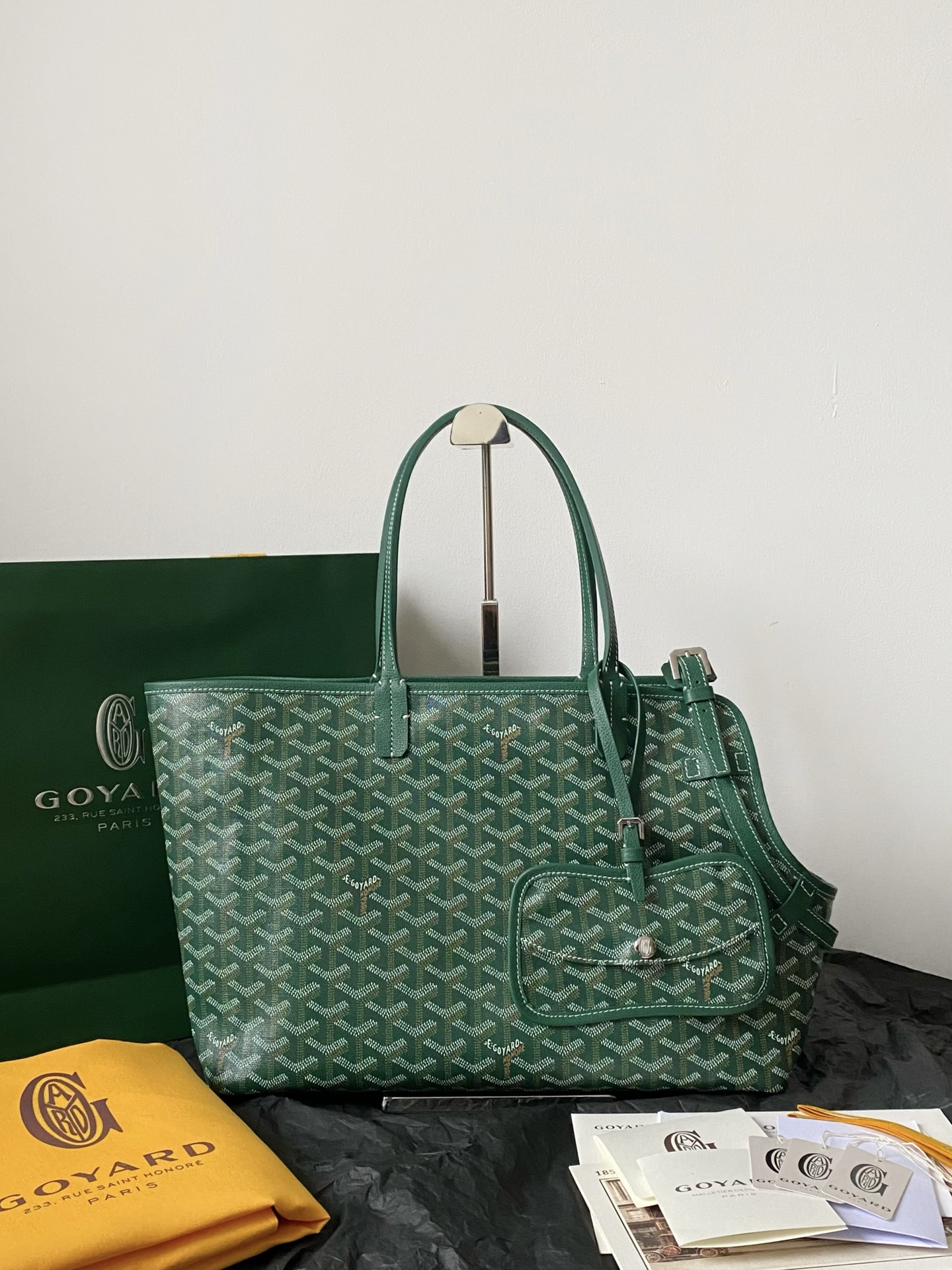 고야드 시앙 그리백 33.5×27×15cm