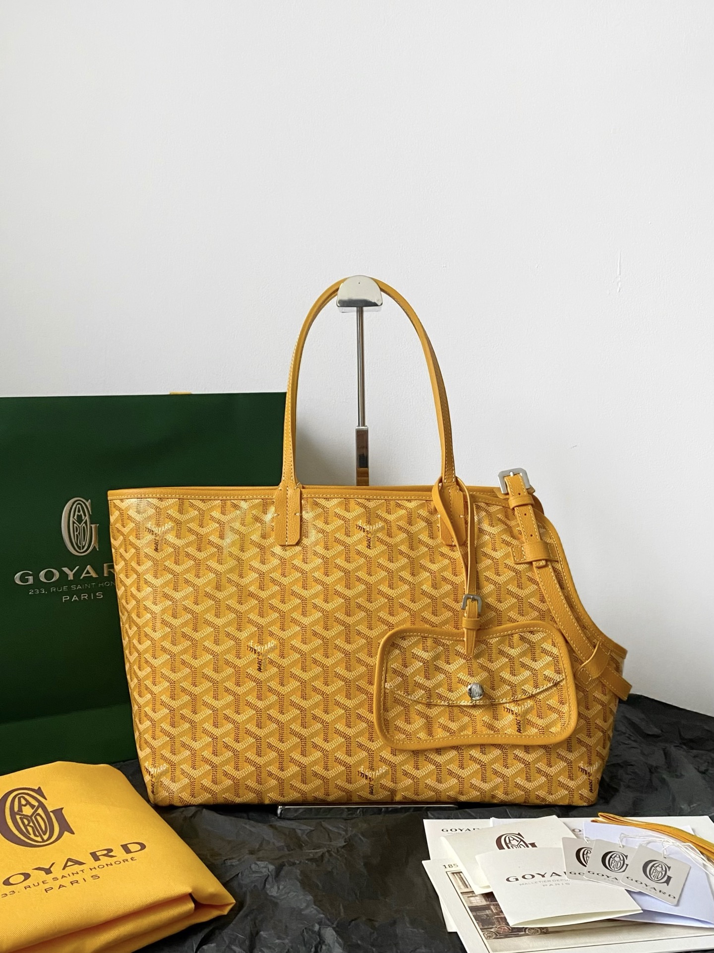 고야드 시앙 그리백 33.5×27×15cm