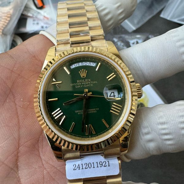 QF공장 l 3235 무브먼트 l 40mm l 롤렉스 데이데이트 228349